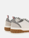 Court Rubber Sole Knit Low Top Sneakers White - THOM BROWNE - BALAAN 7