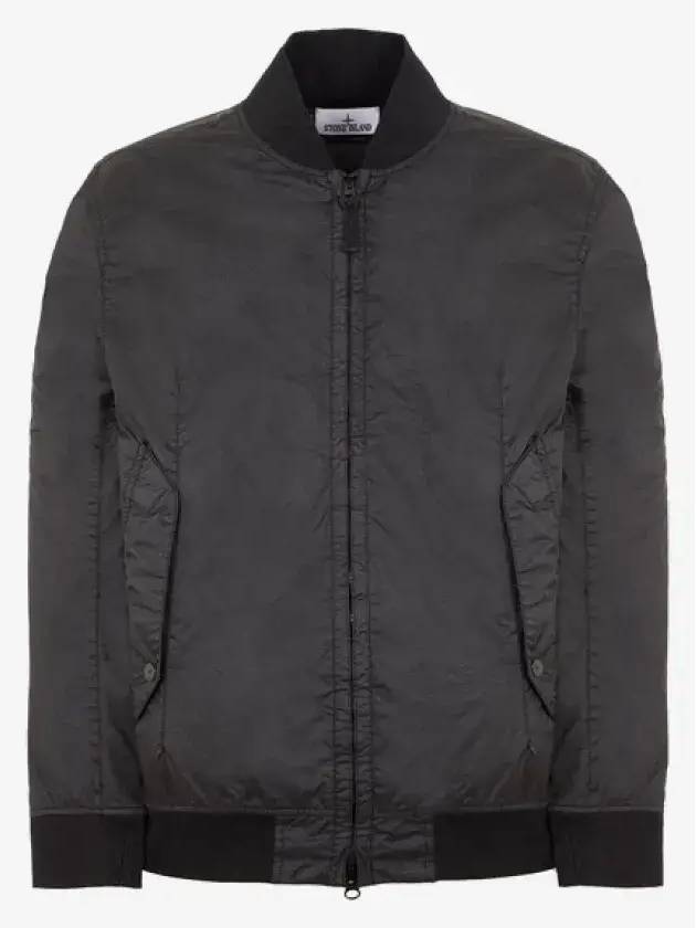 Membrana 3L TC Bomber Jacket Black - STONE ISLAND - BALAAN 2