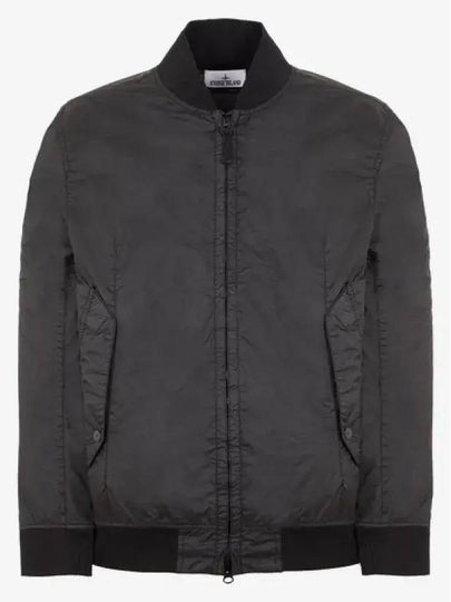 Membrana 3L TC Bomber Jacket Black - STONE ISLAND - BALAAN 2