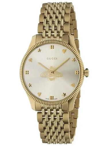 G Timeless 37mm metal watch gold - GUCCI - BALAAN 1