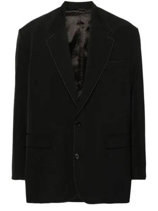 Single Breasted Suit Jacket Black - ACNE STUDIOS - BALAAN 1