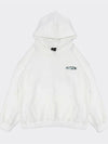 Globe Hoodie Oversize fit White - AOX - BALAAN 7