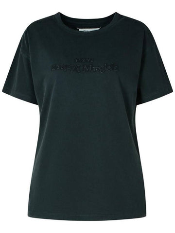 Maison Margiela Black Cotton T-Shirt - MAISON MARGIELA - BALAAN 1