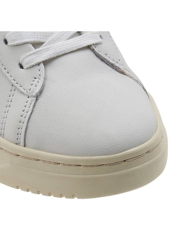 Dallas White Tab Leather Low Top Sneakers White - AUTRY - BALAAN 10