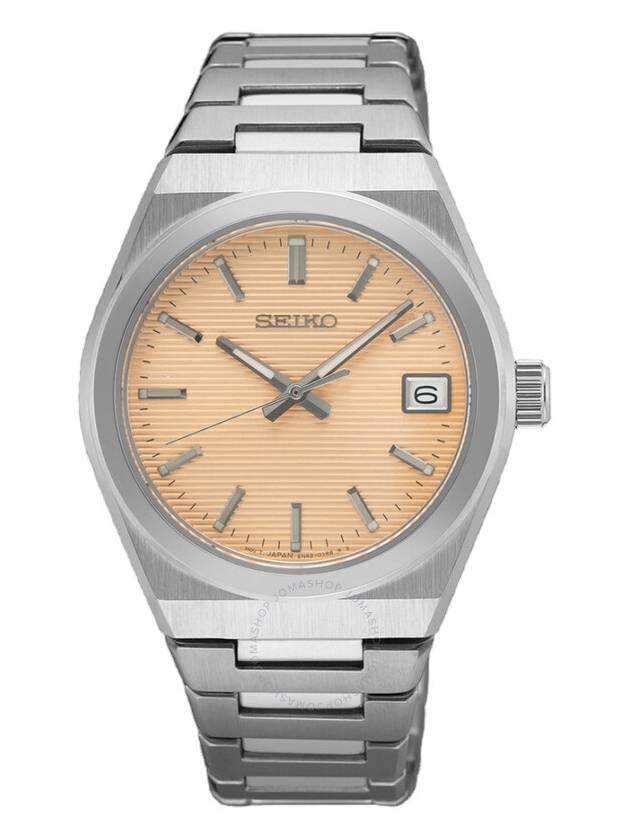 Seiko Classic Quartz Salmon Dial Ladies Watch SUR577P1 - SEIKO - BALAAN 1