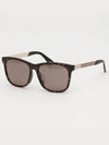 Eyewear Square Acetate Sunglasses Brown - GUCCI - BALAAN 9