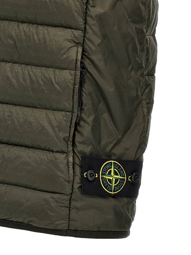 Stone Island 'Loom Woven Chambers Nylon Down-Tc' Vest - STONE ISLAND - BALAAN 4