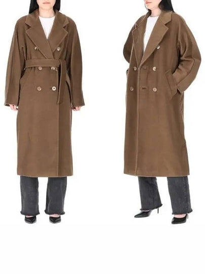 Madame Belted Double Coat Brown - MAX MARA - BALAAN 2