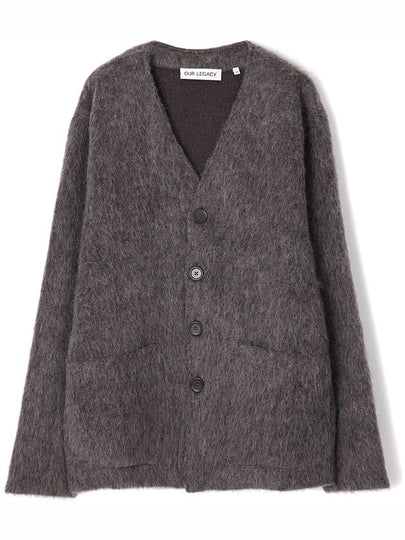 Mohair Cardigan Mole Grey - OUR LEGACY - BALAAN 2