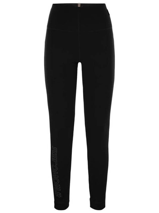 women leggings black - MONCLER - BALAAN 1