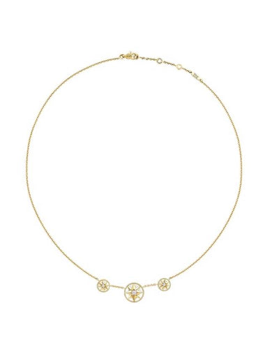 Rose des Vents Diamonds Necklace Gold - DIOR - BALAAN 1