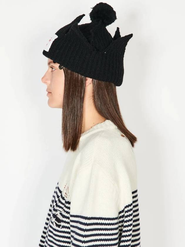 Charles Jeffrey Loverboy WoW Chunky Crown Beanie Black CJLSS23CCB1 - CHARLES JEFFREY LOVERBOY - BALAAN 3