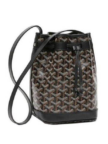 Petit Flot Bucket Bag Black - GOYARD - BALAAN.