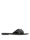 Le Cagole Slippers Black - BALENCIAGA - BALAAN 2