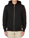 Classic Bunny Zip Up Hoodie Black Lining Black - MOOSE KNUCKLES - BALAAN 4