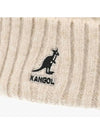 K4460SM BEIGE Cable Knit Pom Beanie - KANGOL - BALAAN 3