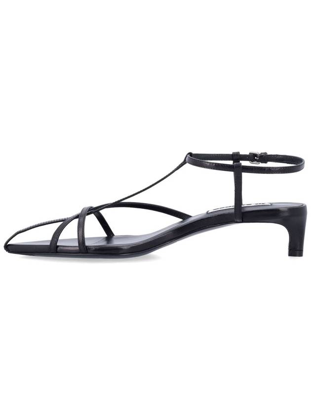 CAGE SANDAL KITTEN HEEL - JIL SANDER - BALAAN 3