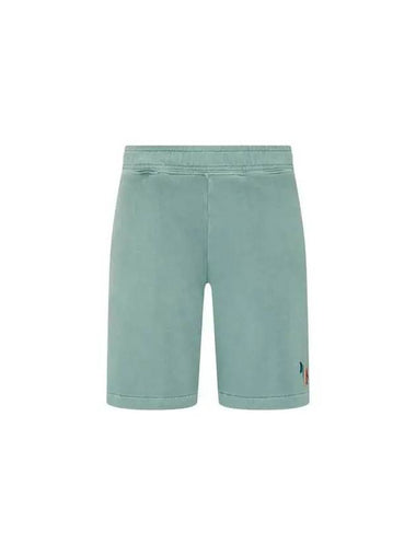 PS zebra embroidery banding shorts green 271273 - PAUL SMITH - BALAAN 1