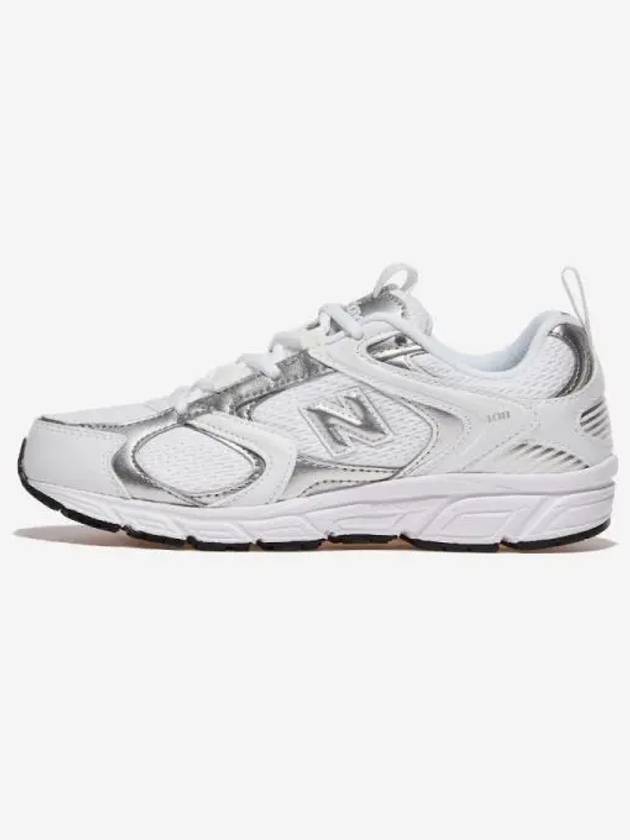 408 Low-Top Sneakers White Silver - NEW BALANCE - BALAAN 2