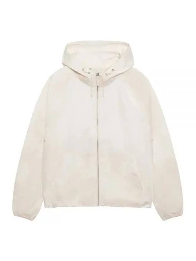 Wave Dye Beach Shell Zip-Up Hoodie Bone - STUSSY - BALAAN 2