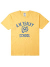 Wild Donkey Yaeley Short Sleeve TShirt T YEALEY STRONG WASHED SUNFLOWER - WILD DONKEY - BALAAN 1