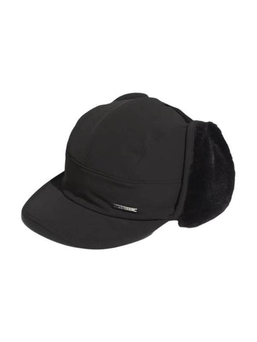 Cold RDY DWR Ear Flap Ball Cap Black - ADIDAS - BALAAN 1