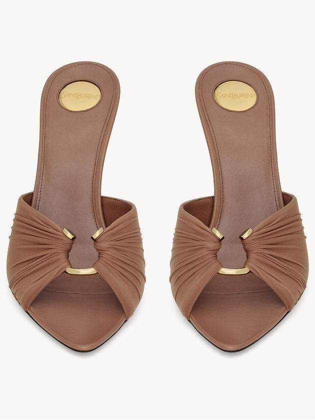 SAINT LAURENT GIPPY SANDAL 90mm - SAINT LAURENT - BALAAN 2