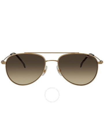 Carrera Brown Gradient Pilot Unisex Sunglasses CARRERA 187/S 0J5G/HA 56 - CARRERA - BALAAN 1