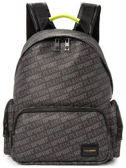 Sports Logo Backpack Black - PHILIPP PLEIN SPORT - BALAAN 2