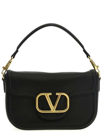 All Time Grained Calfskin Shoulder Bag Black - VALENTINO - BALAAN 2