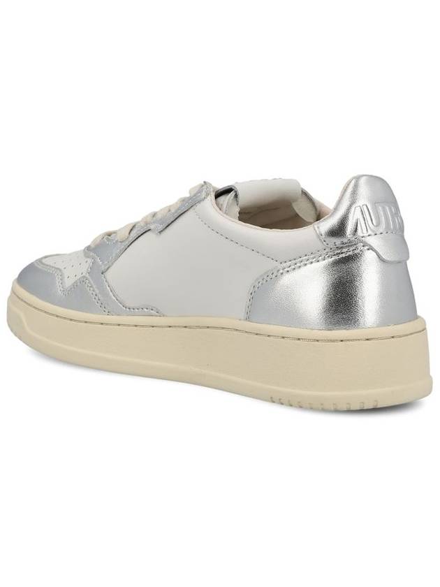 Medalist Silver Tab Low Top Sneakers White - AUTRY - BALAAN 4