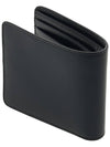 Logo Bifold Wallet Black - AMI - BALAAN 4