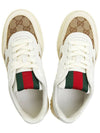 Original GG Canvas Low Top Sneakers White Beige - GUCCI - BALAAN 3