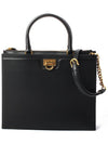 Women's Trifolio Tote Bag Black - SALVATORE FERRAGAMO - BALAAN 2