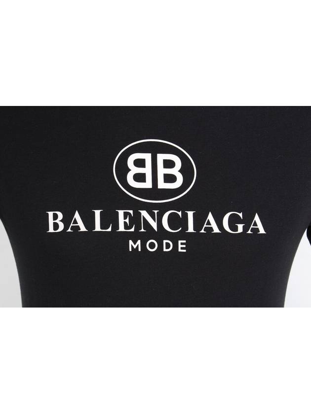 BB Mode Logo Short Sleeve T Shirt M - BALENCIAGA - BALAAN 7