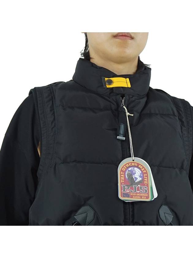 Kobuk Down Padding Vest Black - PARAJUMPERS - BALAAN 9