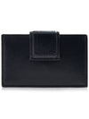 Le Porte Carte Bambino Flap Card Wallet  Black - JACQUEMUS - BALAAN 4