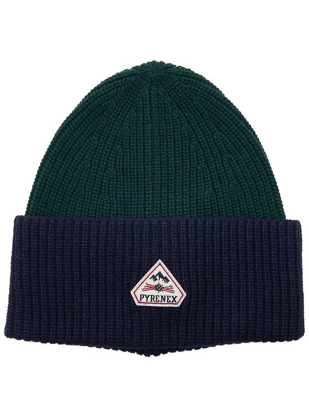 Logo Patch Knit Beanie HUU011 3196 - PYRENEX - BALAAN 10