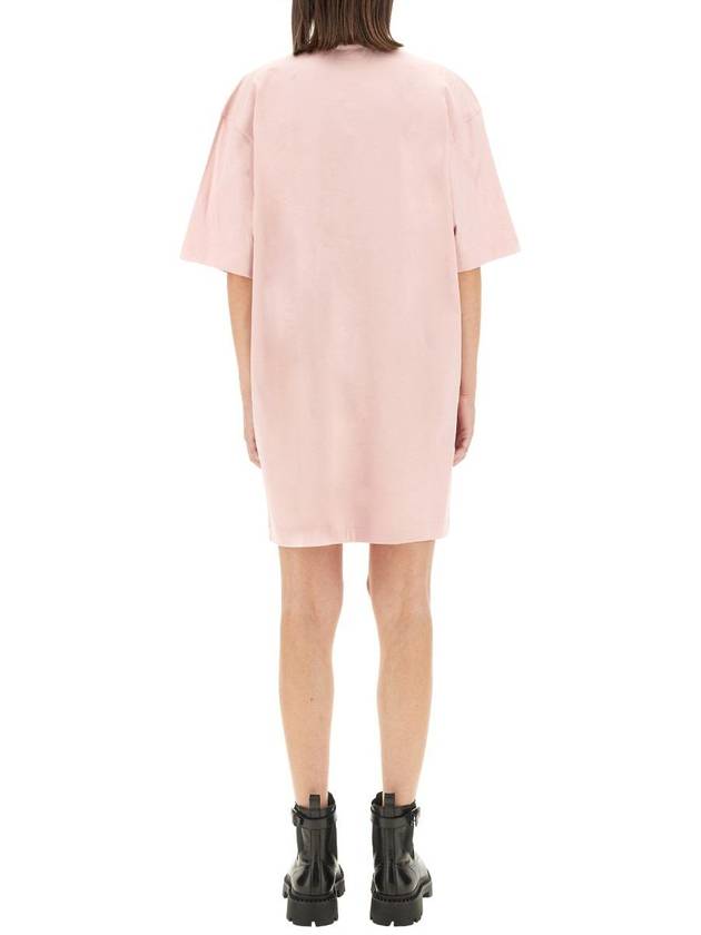 Msgm Dress With Logo - MSGM - BALAAN 3