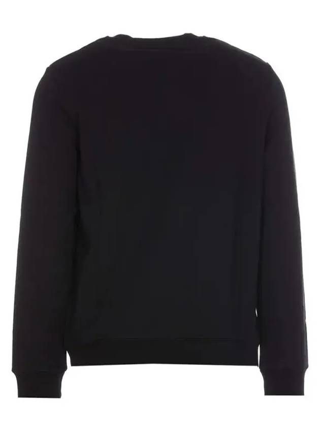 Rufus Embroidery Logo Sweatshirt Black - A.P.C. - BALAAN 3