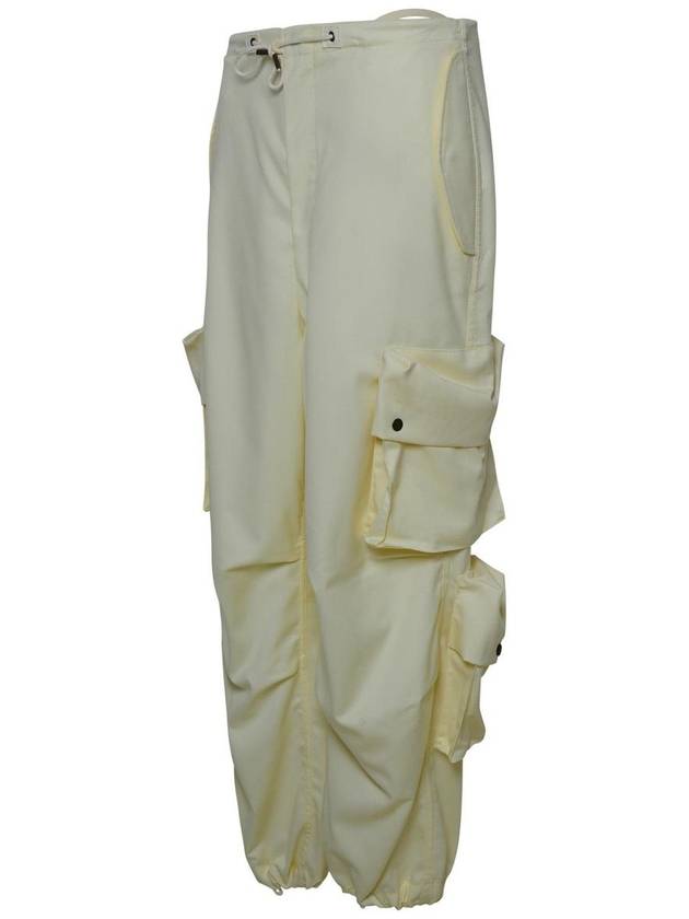 Darkpark Cream Cotton 'Blair' Pants - DARKPARK - BALAAN 2