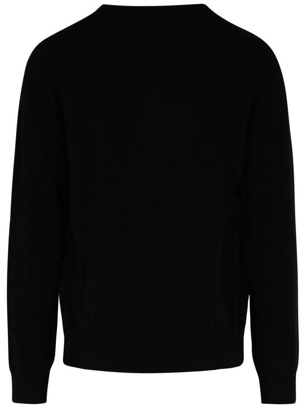 Comme Des Garçons Black Wool Sweater - COMME DES GARCONS - BALAAN 3