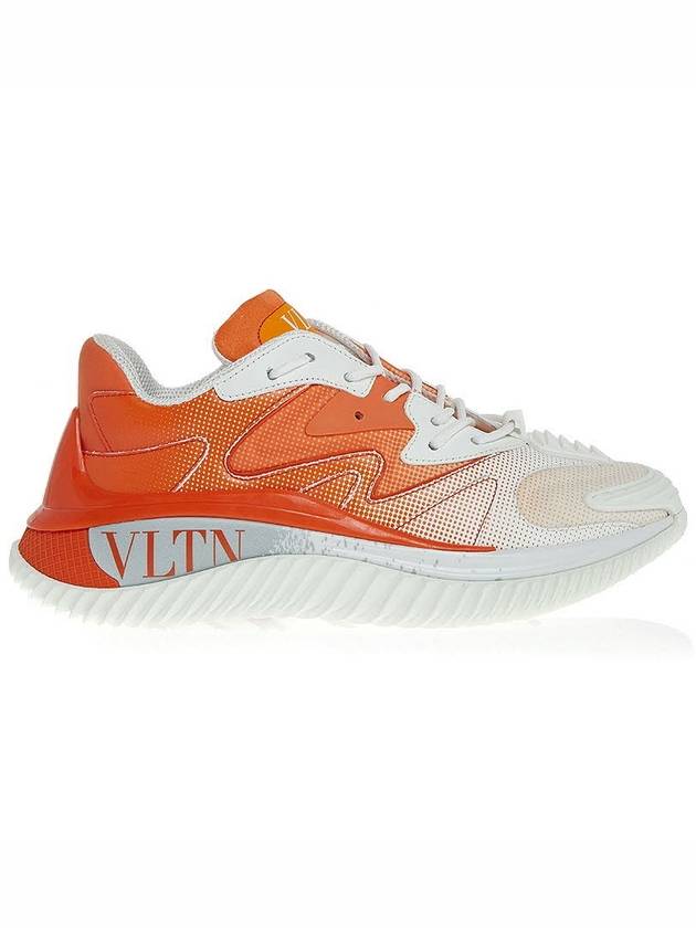 Wade Runner Low-Top Sneakers White Orange - VALENTINO - BALAAN 3