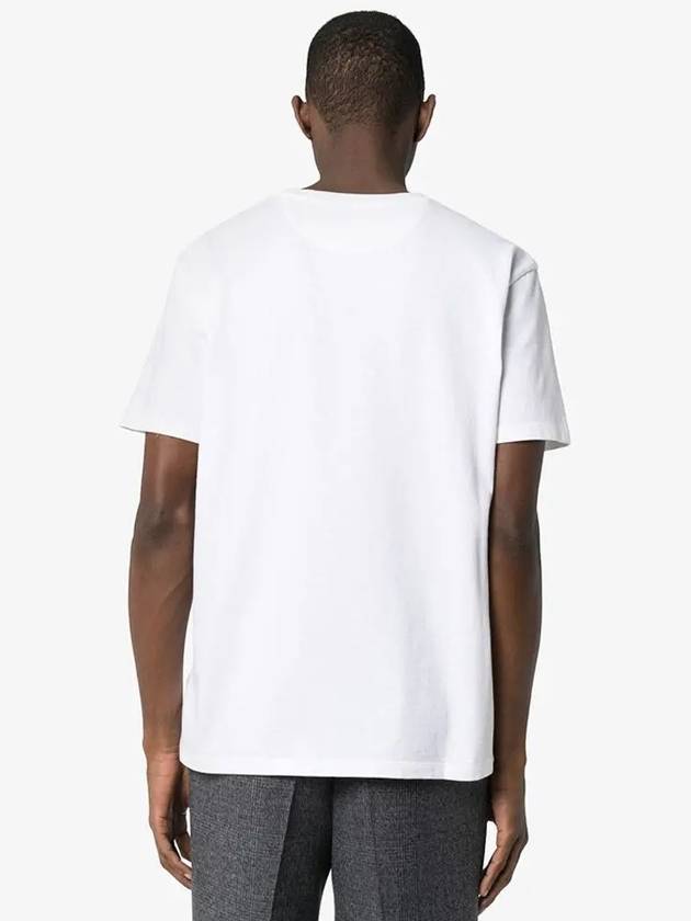 Astronaut Print Short Sleeve T-Shirt White - VALENTINO - BALAAN 5