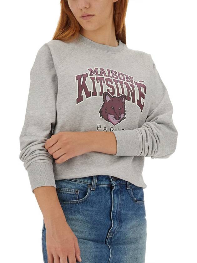 Maison Kitsuné Fox Campus Sweatshirt - MAISON KITSUNE - BALAAN 4