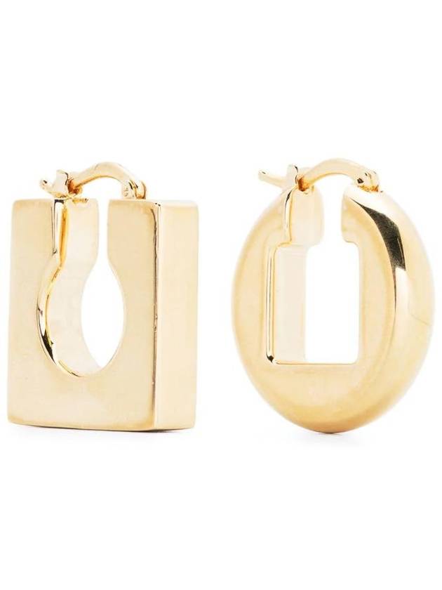 Les Boucles Long Carr? Earrings - JACQUEMUS - BALAAN 1