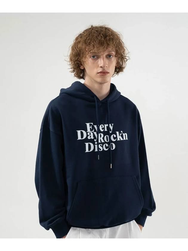 EDRD HOOD TEE NAVY - POLYGRAM - BALAAN 6