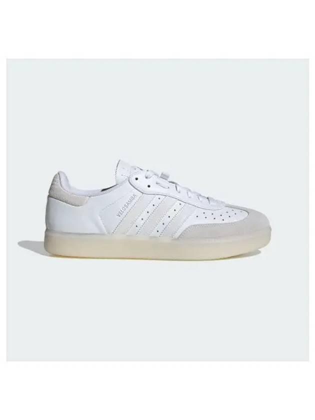 Velosamba Leather Low Top Sneakers Cloud White - ADIDAS - BALAAN 2