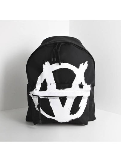 Anarchy Logo Mini Backpack Black - VETEMENTS - BALAAN 2