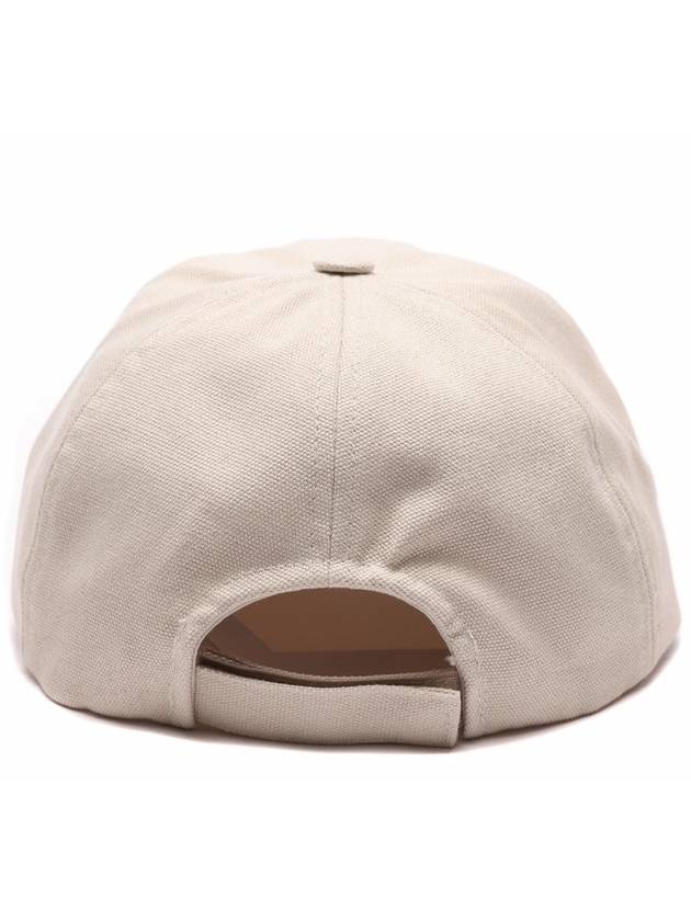 Tyron Logo Cotton Ball Cap Ecru Red - ISABEL MARANT - BALAAN 6